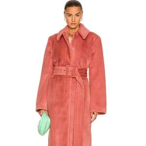 Acne Studio Pink Trench Coat